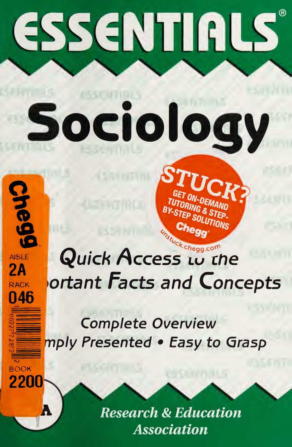 Sociology Essentials