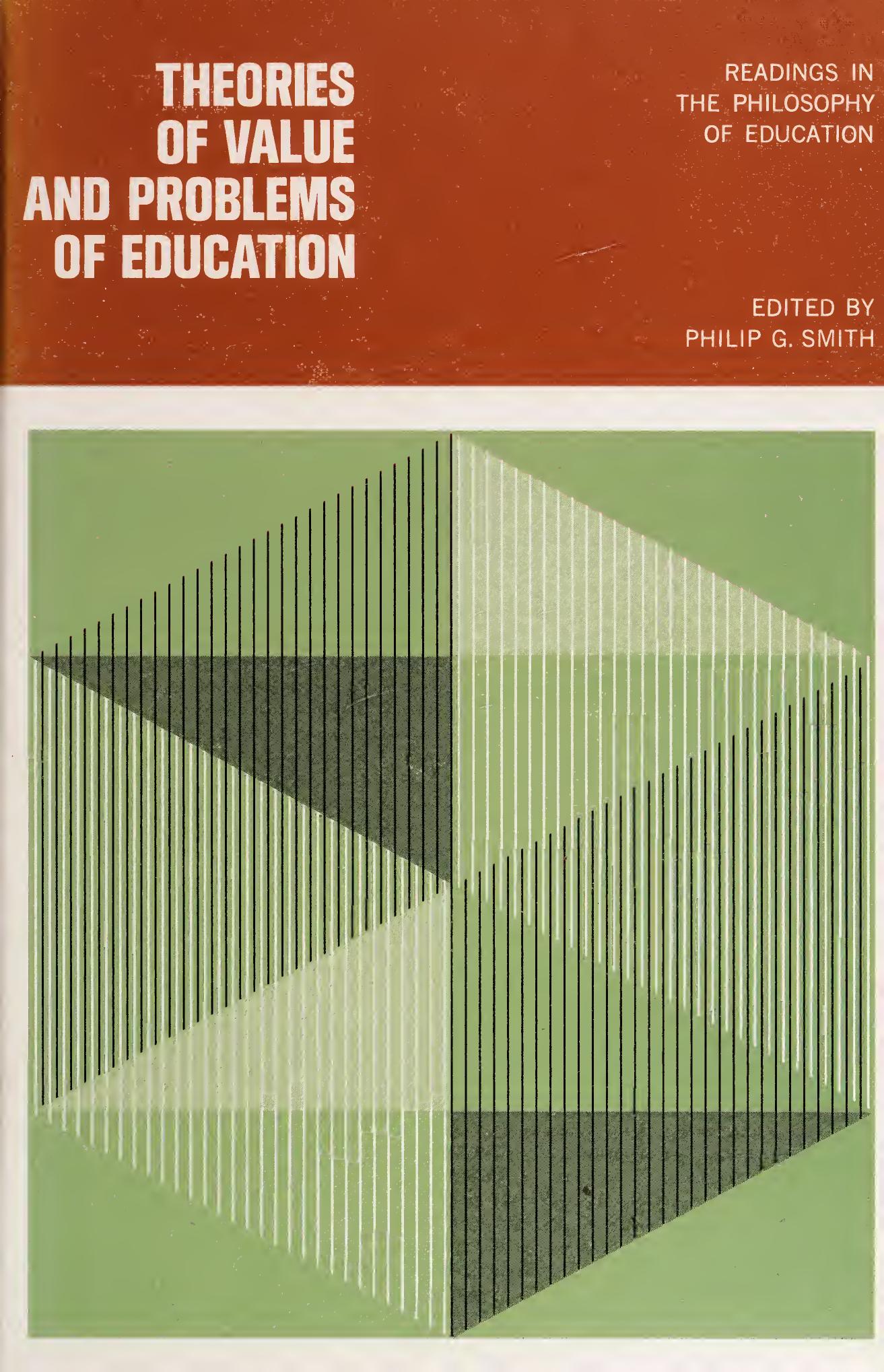 Theories of Value and Problems of Education