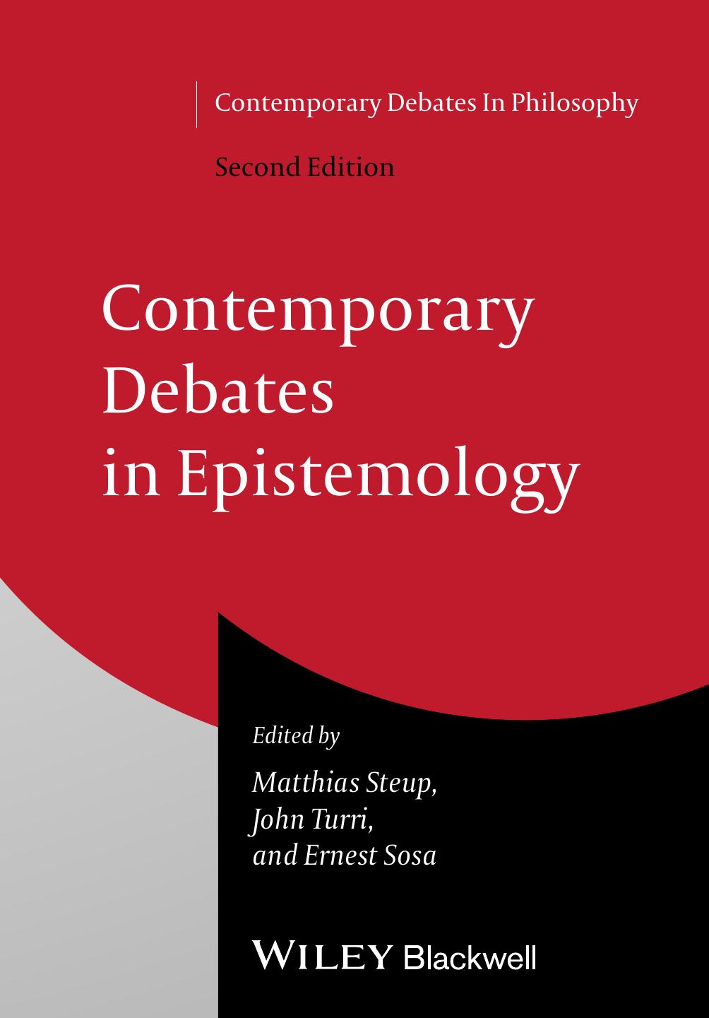 Contemporary Debates in Epistemology