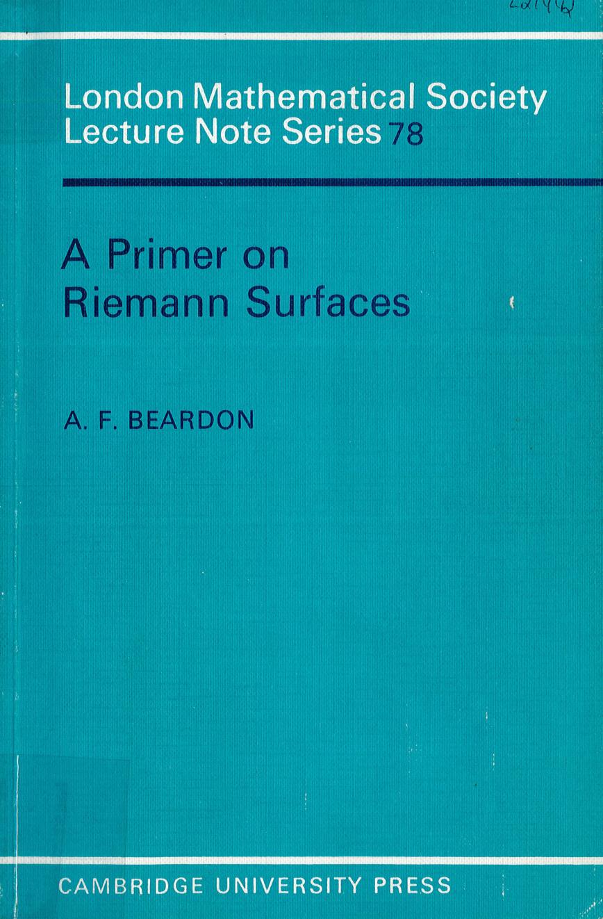 A Primer on Riemann Surfaces