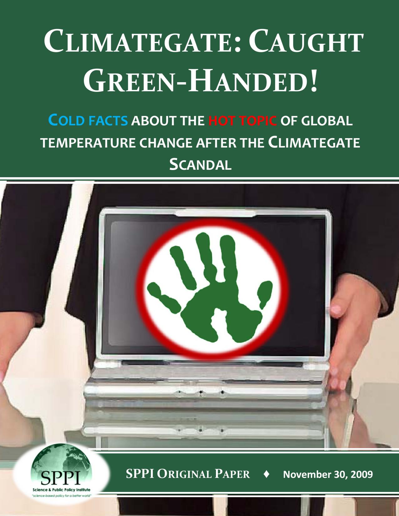Climategate: Caught Green-Handed