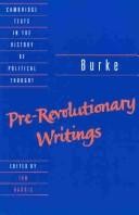 Pre-Revolutionary Writings