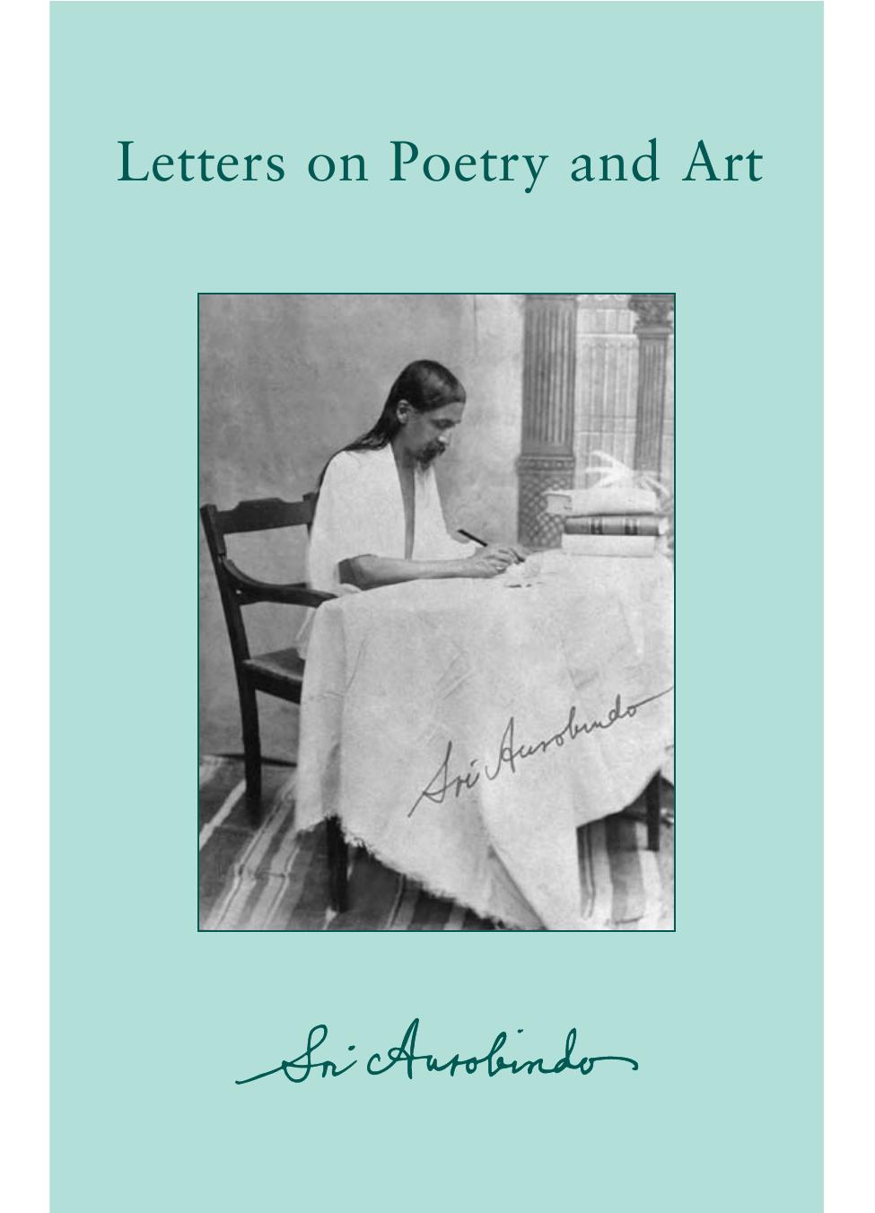 Letters on Poetry and Art