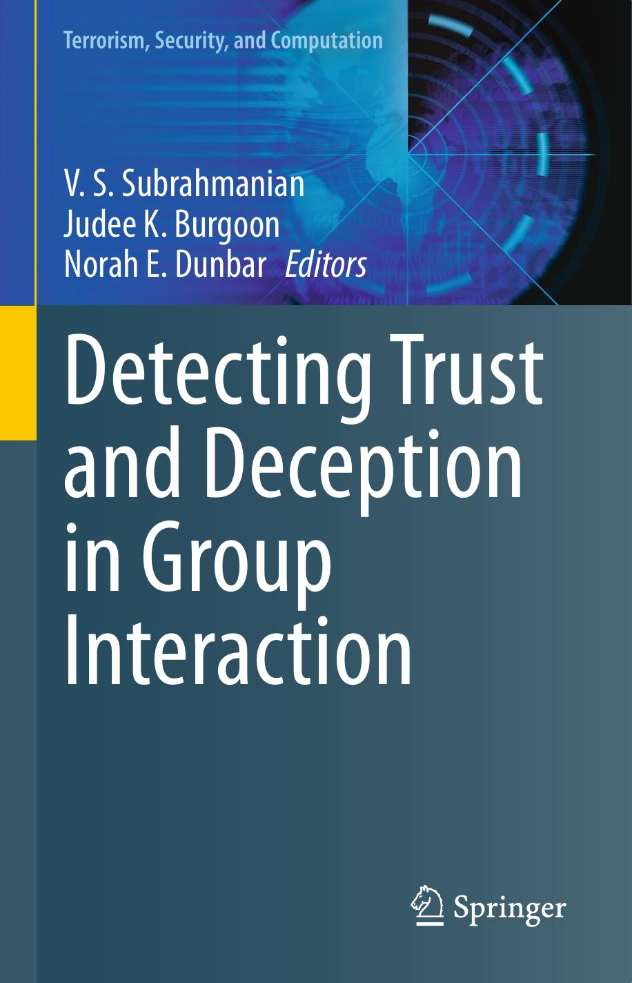 Detecting Trust and Deception in Group Interaction