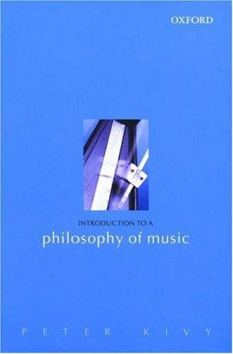 Introduction to a Philosophy of Music