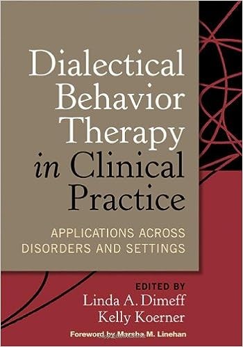 Dialectical Behavior Therapy in Clinical Practice: Applications Across Disorders and Settings