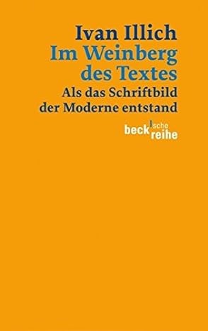 Im Weinberg des Textes: als das Schriftbild der Moderne entstand ; ein Kommentar zu Hugos "Didascalicon"