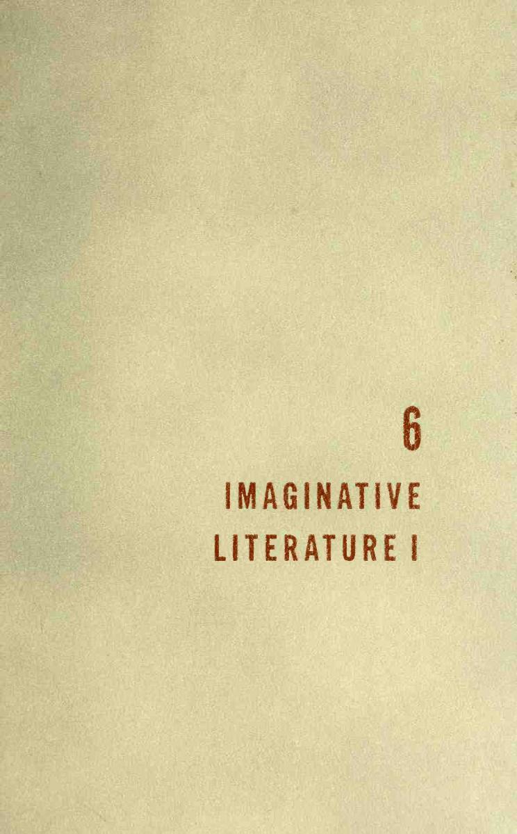 Imaginative literature 1 : from Homer to Shakespeare