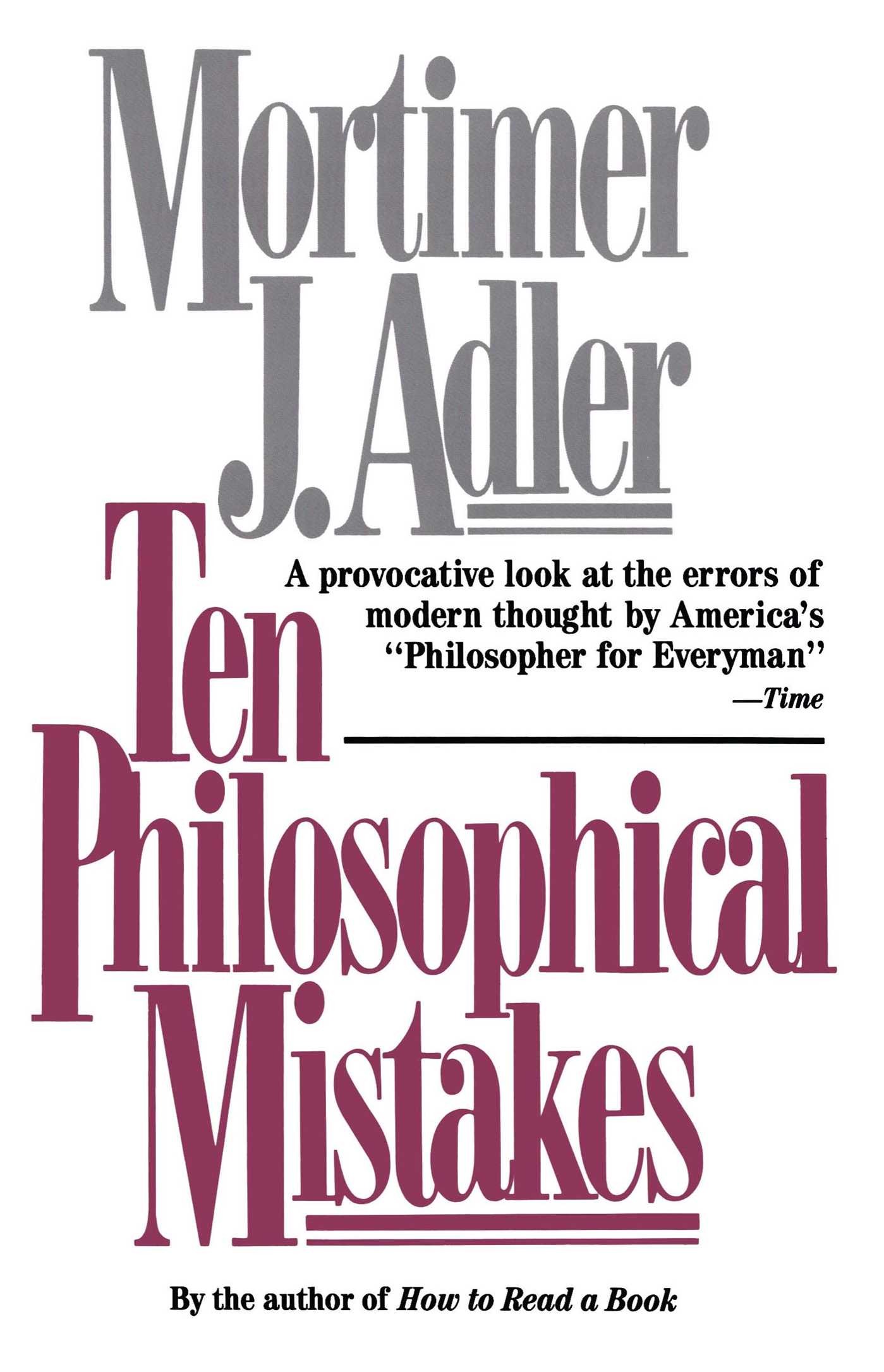 Ten Philosophical Mistakes