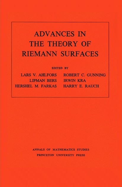 Advances in the Theory of Riemann Surfaces. (AM-66), Volume 66