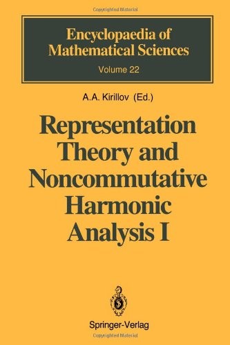 Representation Theory and Noncommutative Harmonic Analysis I: Fundamental Concepts. Representations of Virasoro and Affine Algebras