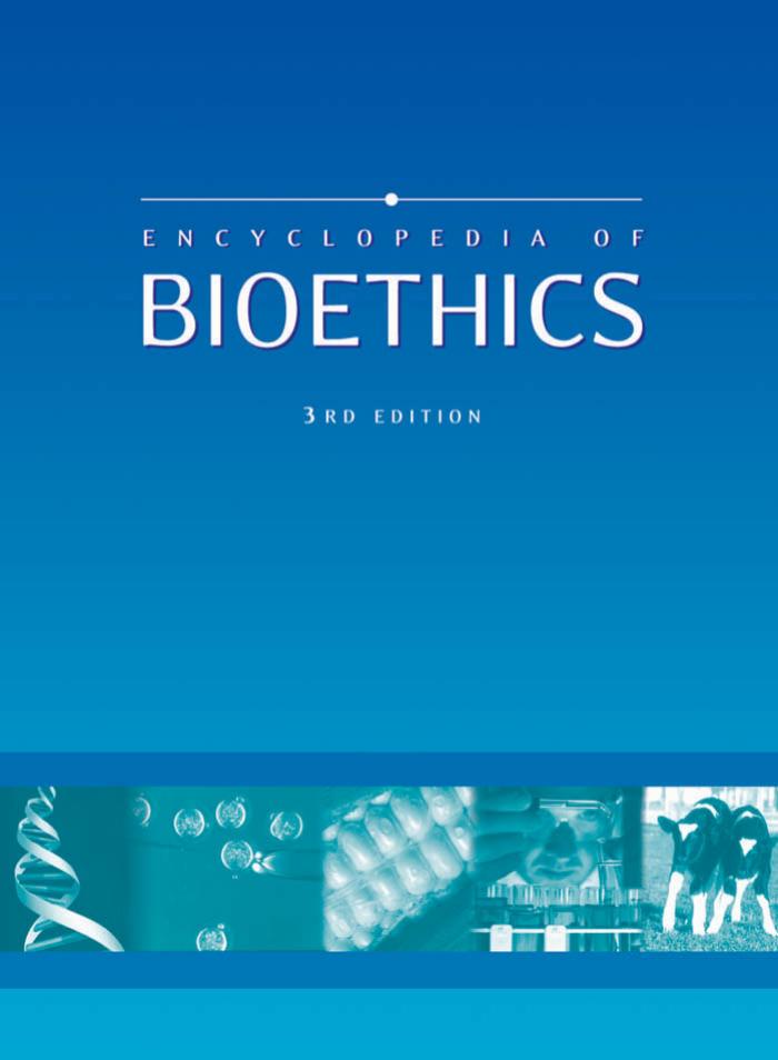 Encyclopedia of Bioethics - Volume 2 - D-H
