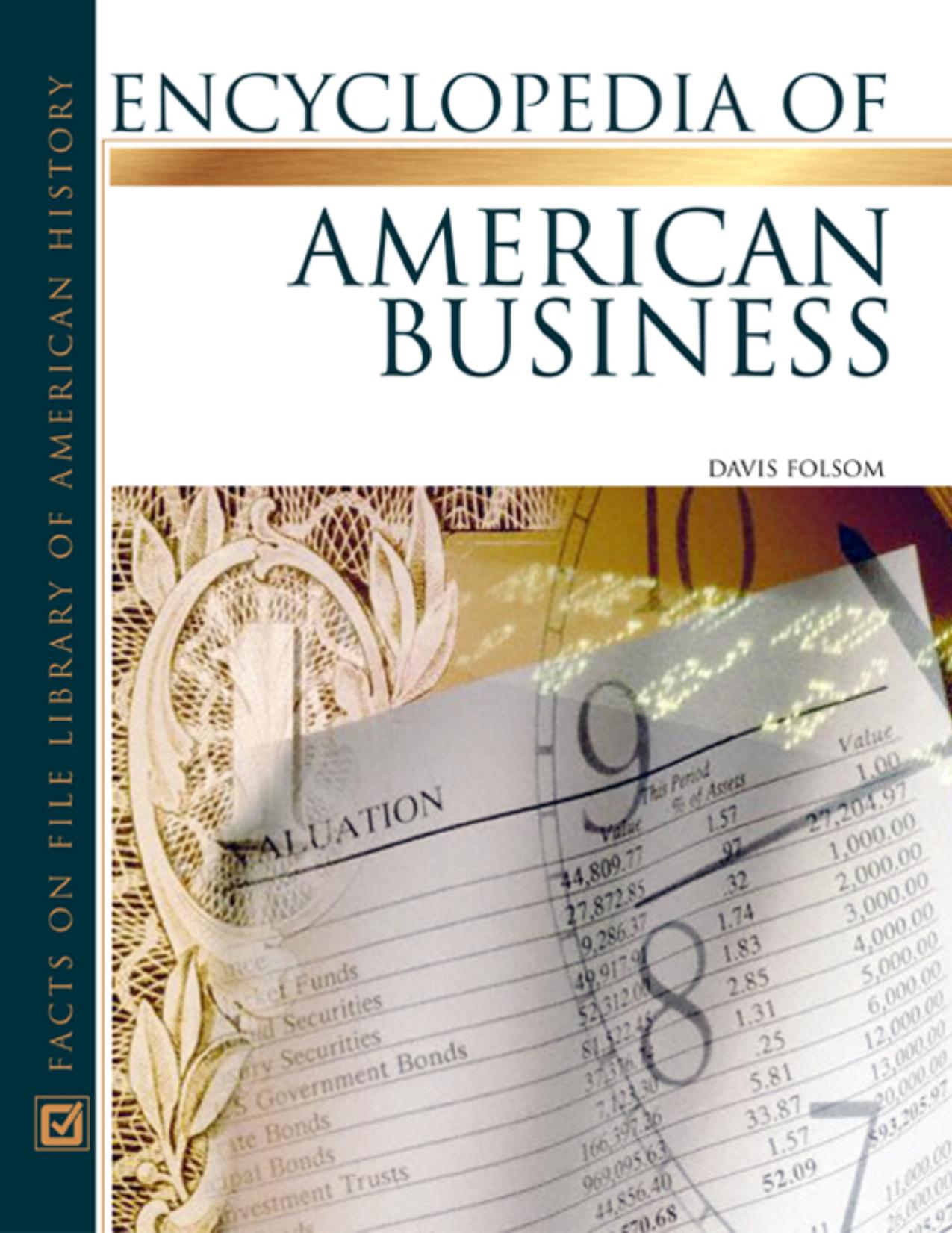 Encyclopedia of American Business