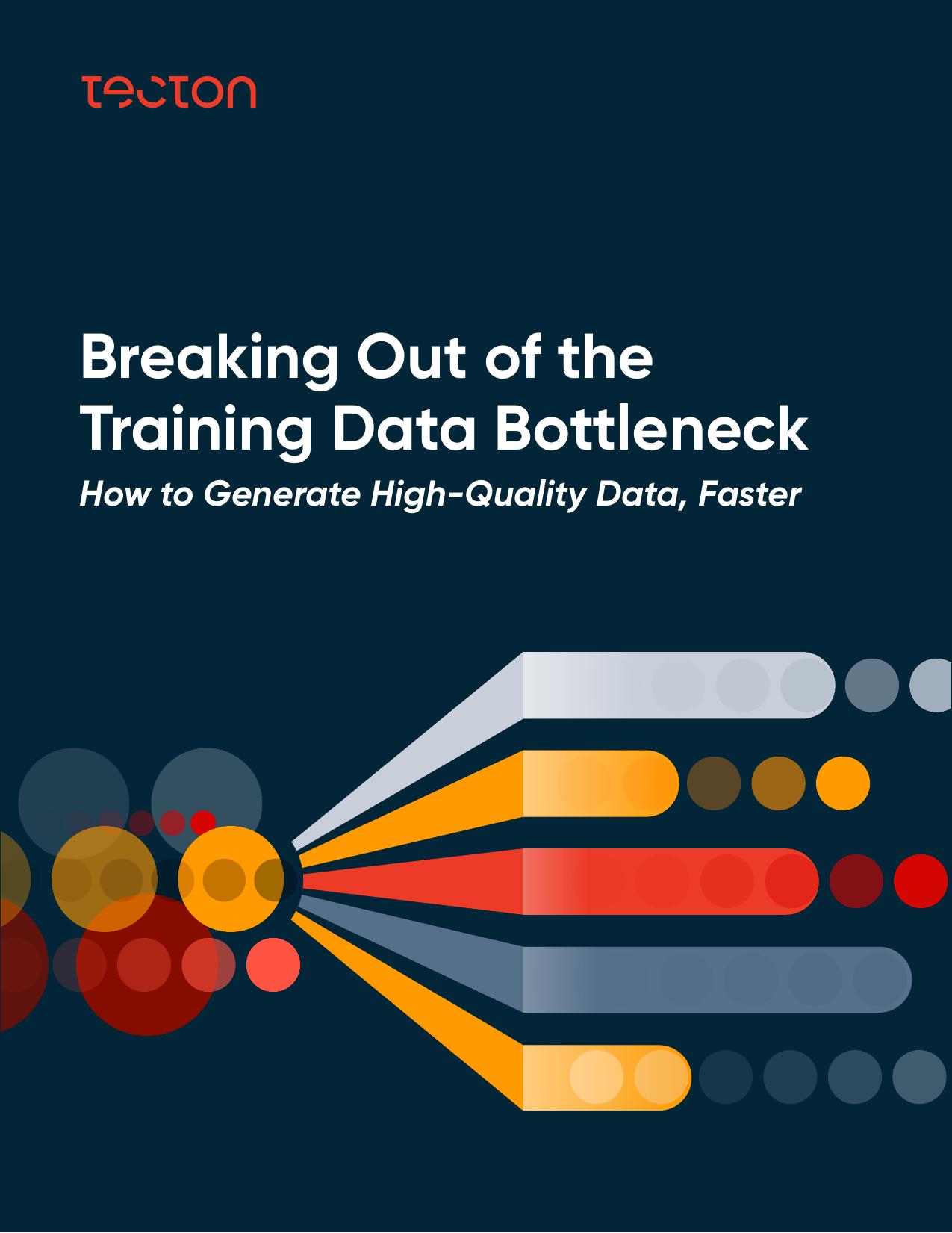 Breaking Out of the Training Data Bottleneck - How to Generate High-Quality Data, Faster