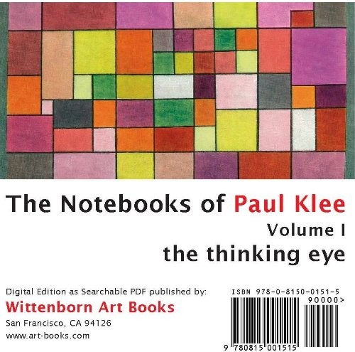 Notebooks: Vol 1: The Thinking Eye