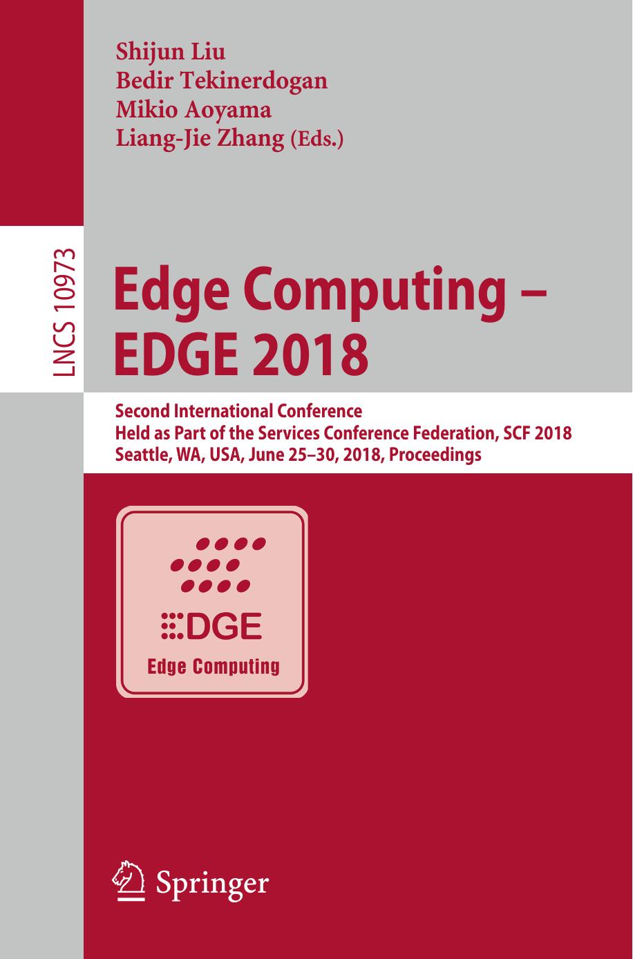 Edge Computing – EDGE 2018