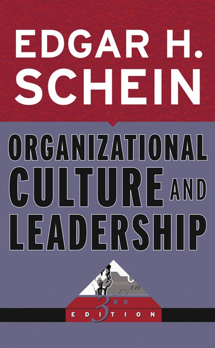 Organizational Culture and Leadership - 3rd Edition