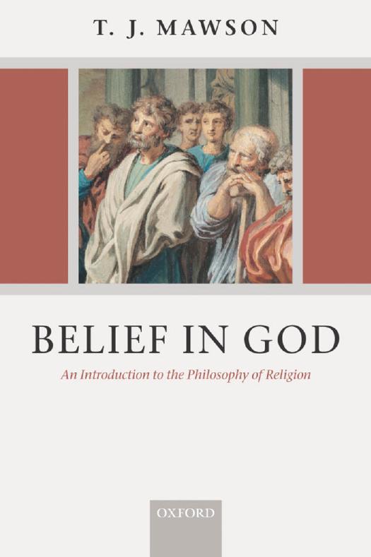 Belief in God: An Introduction to the Philosophy of Religion