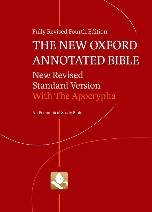 The New Oxford Annotated Bible With Apocrypha: New Revised Standard Version