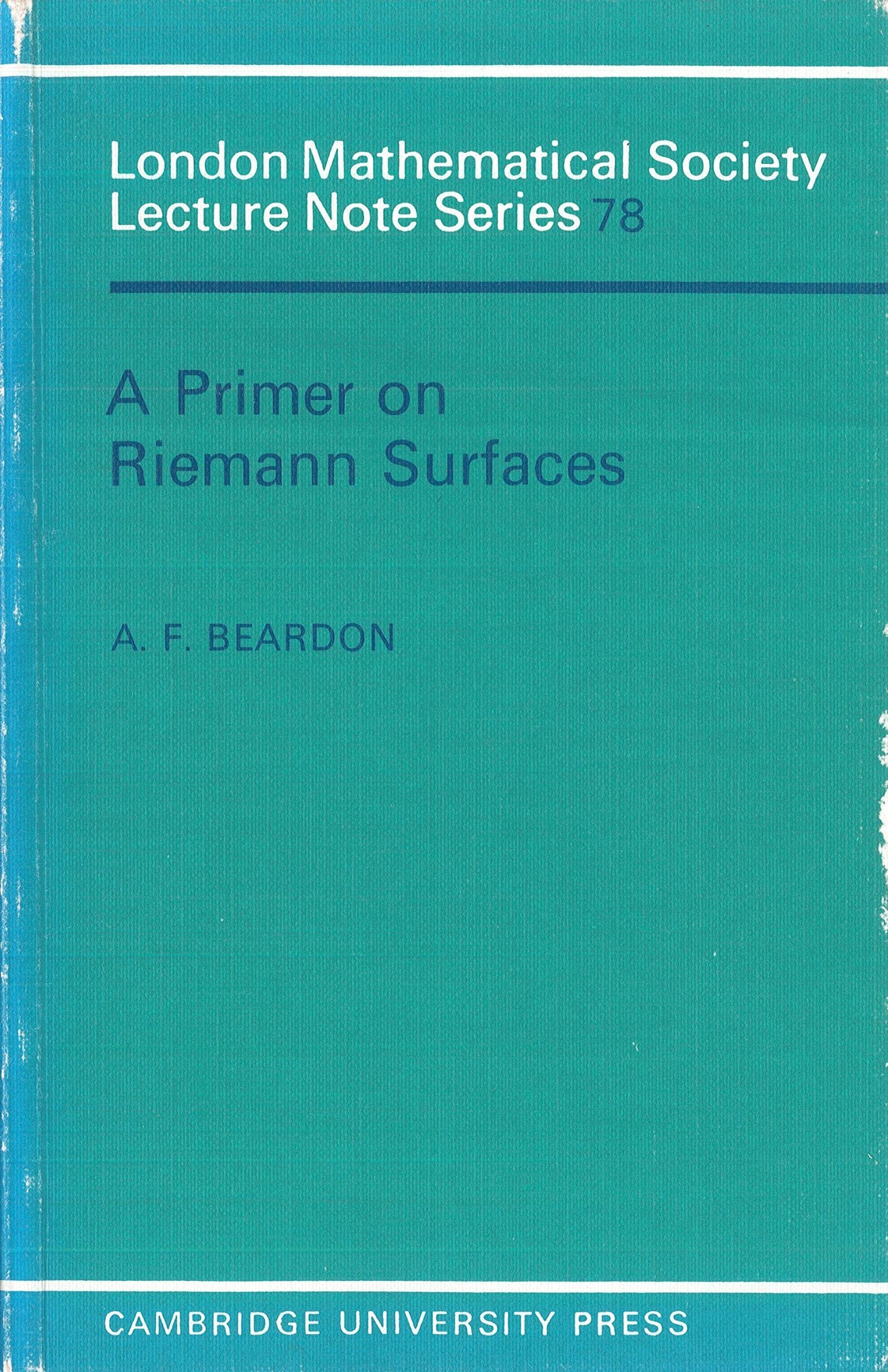 A Primer on Riemann Surfaces
