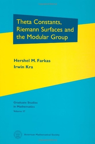 Theta Constants, Riemann Surfaces and the Modular Group