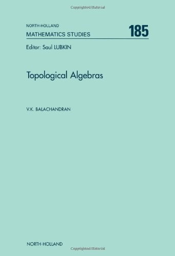 Topological Algebras