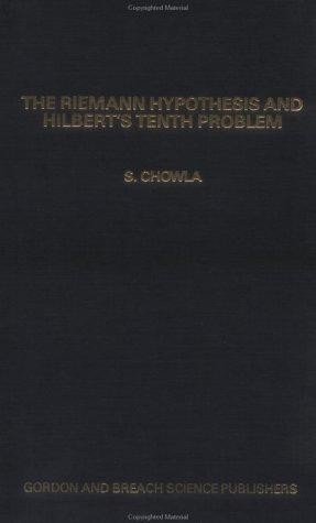 The Riemann Hypothesis and Hilbert's Tenth Problem