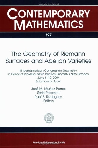 The Geometry of Riemann Surfaces and Abelian Varieties