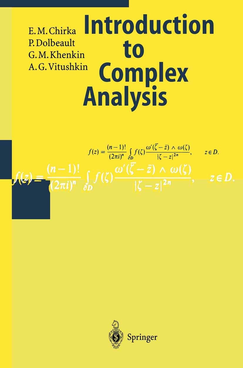 Introduction to Complex Analysis