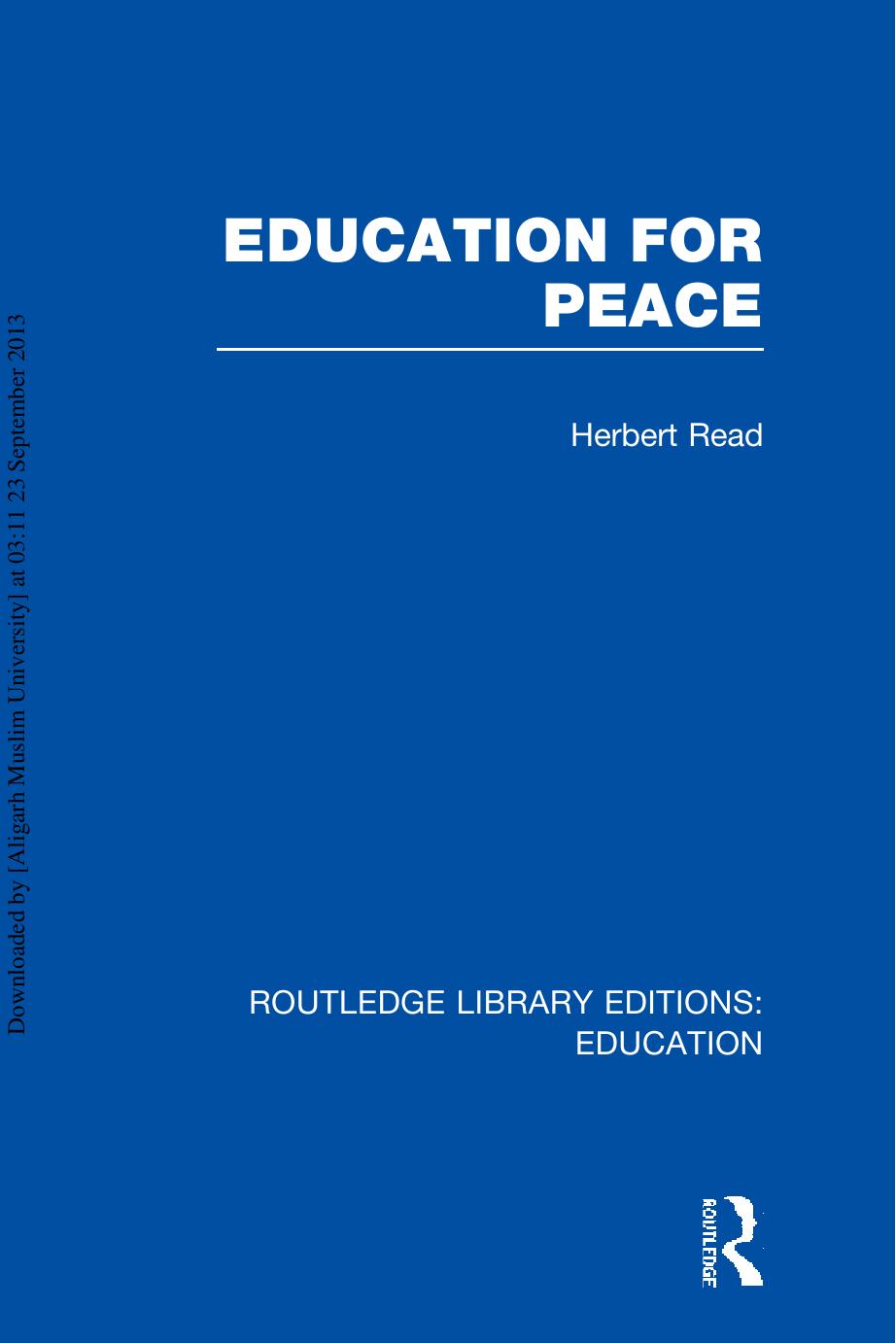 Education for Peace (RLE Edu K)