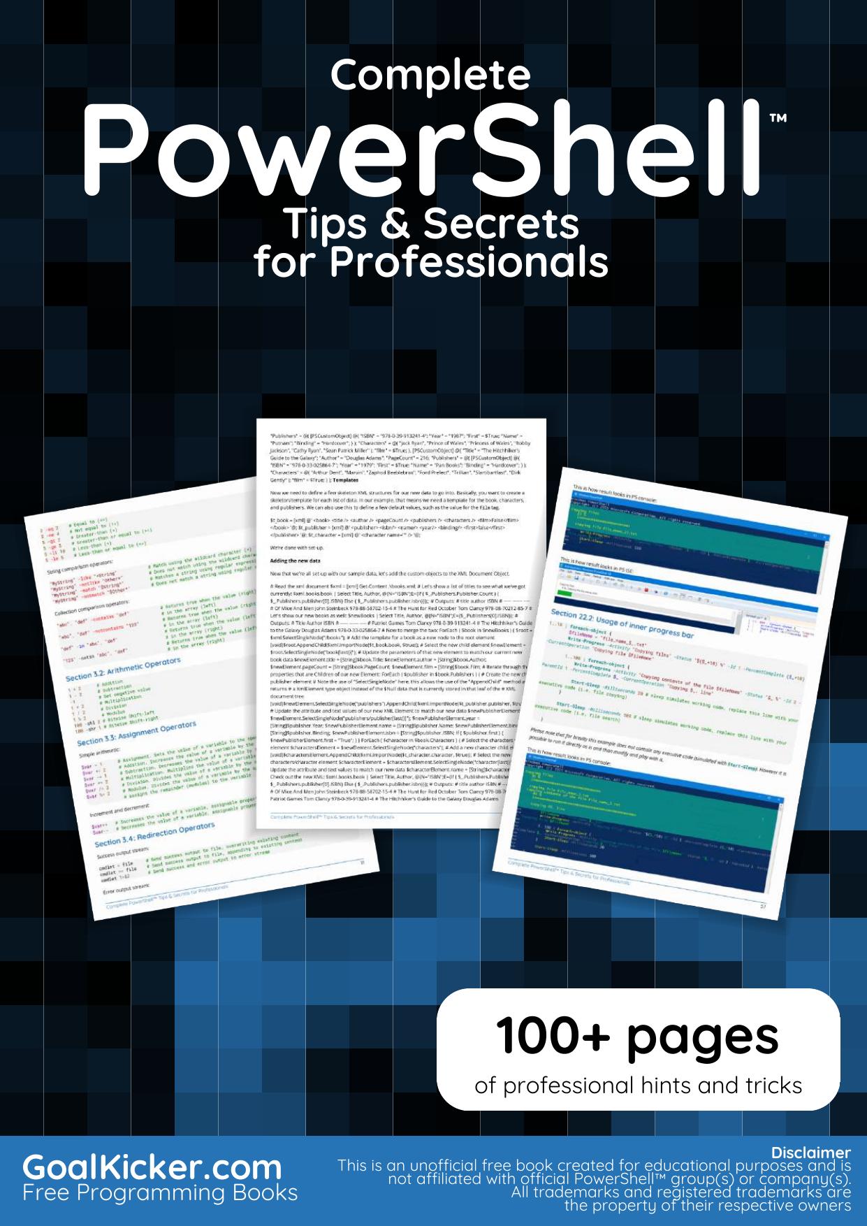Complete PowerShell Secrets & Tips for Professionals