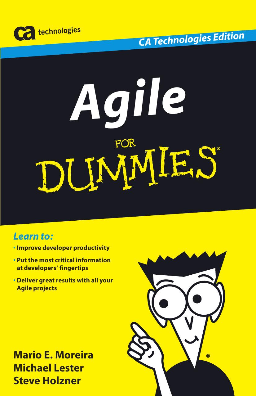 Agile For Dummies, CA Technologies Edition