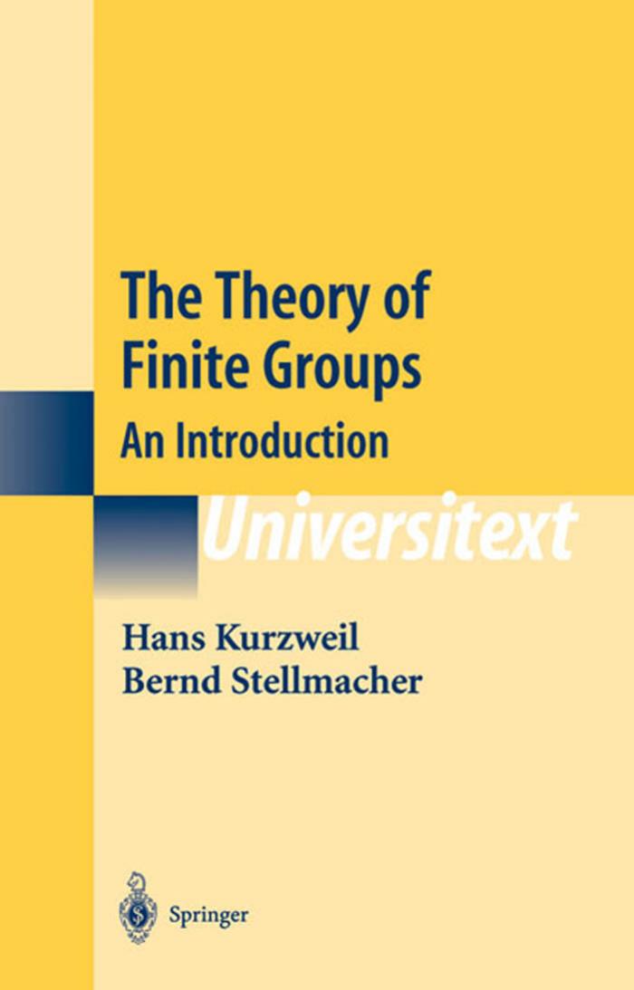 The Theory of Finite Groups: An Introduction