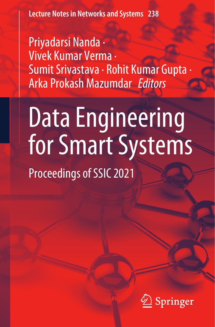 Data Engineering for Smart Systems: Proceedings of SSIC 2021