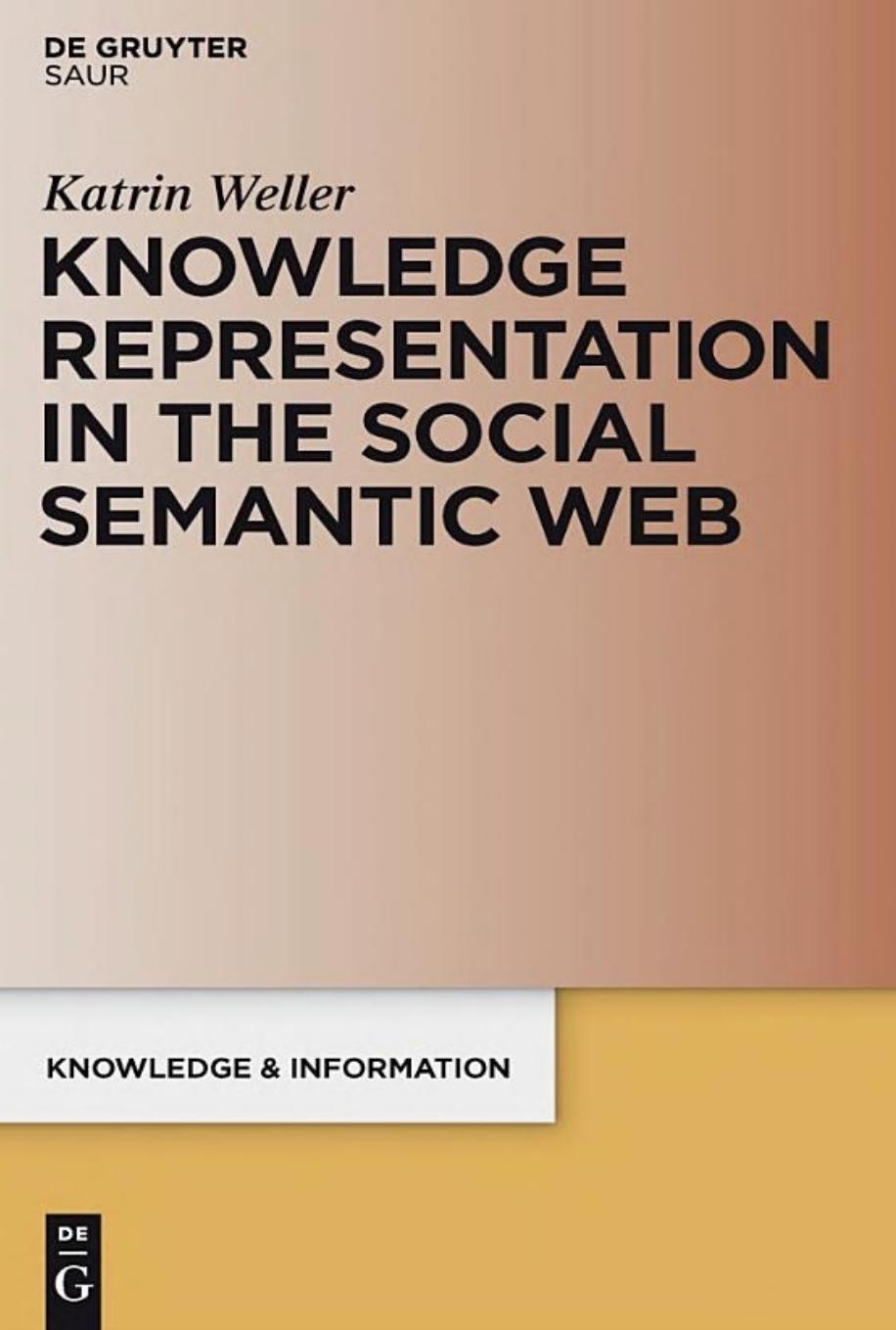 Knowledge Representation in the Social Semantic Web