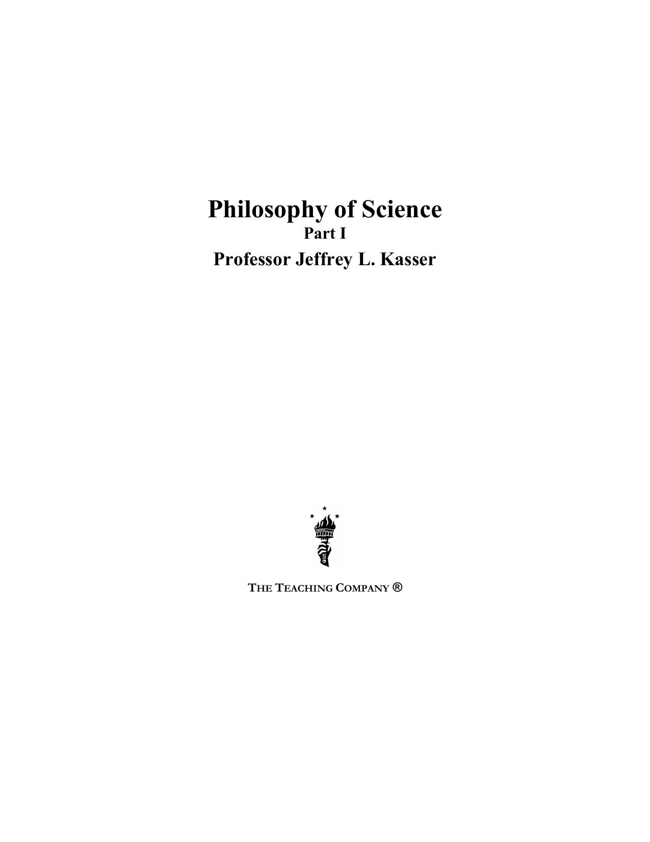 Philosophy of Science