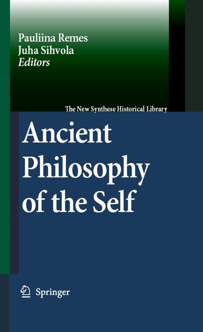 Ancient Philosophy of the Self