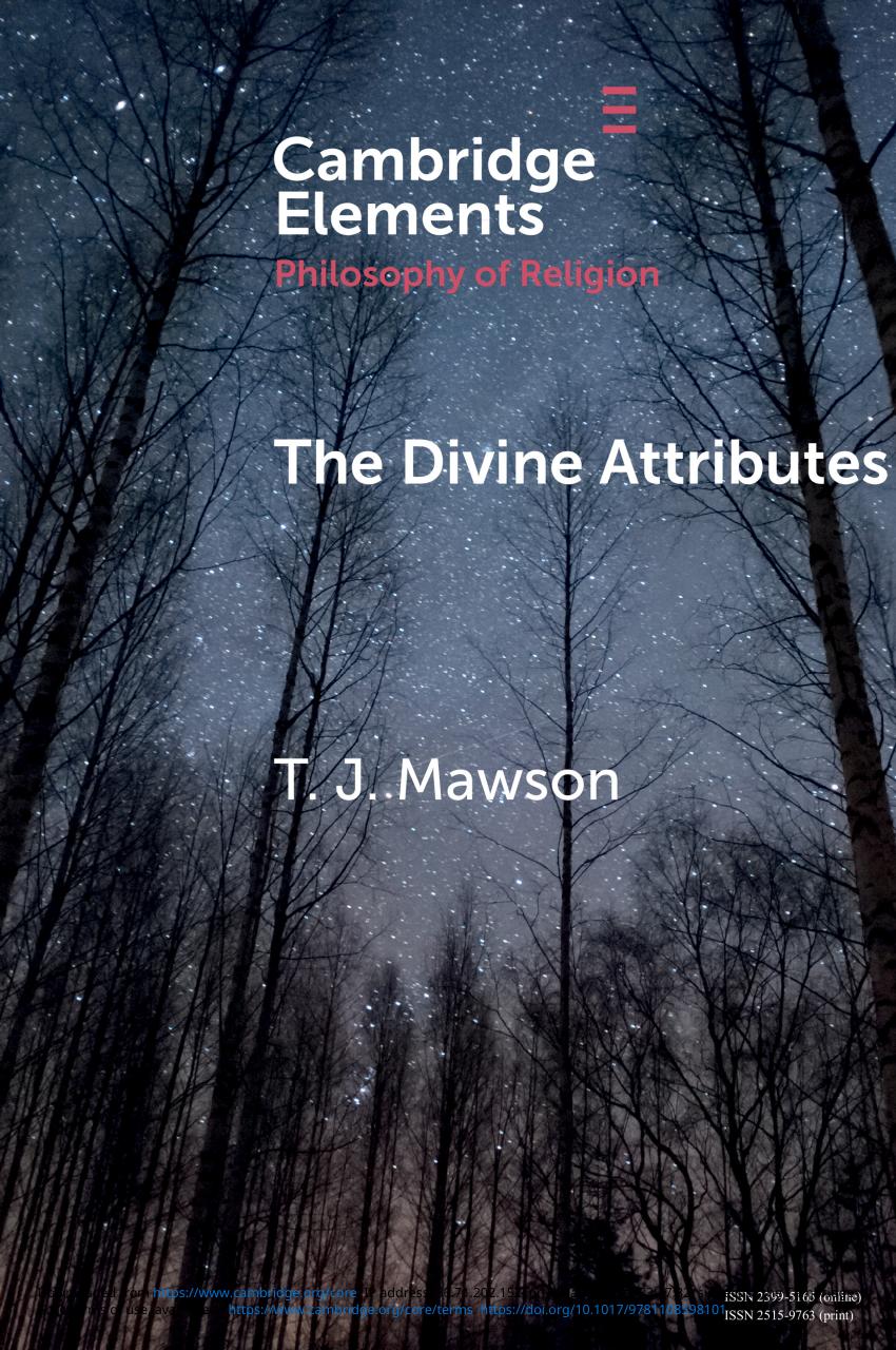 The Divine Attributes