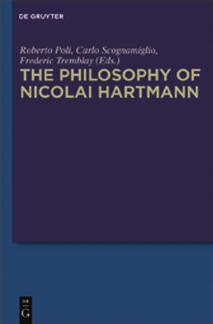 The Philosophy of Nicolai Hartmann