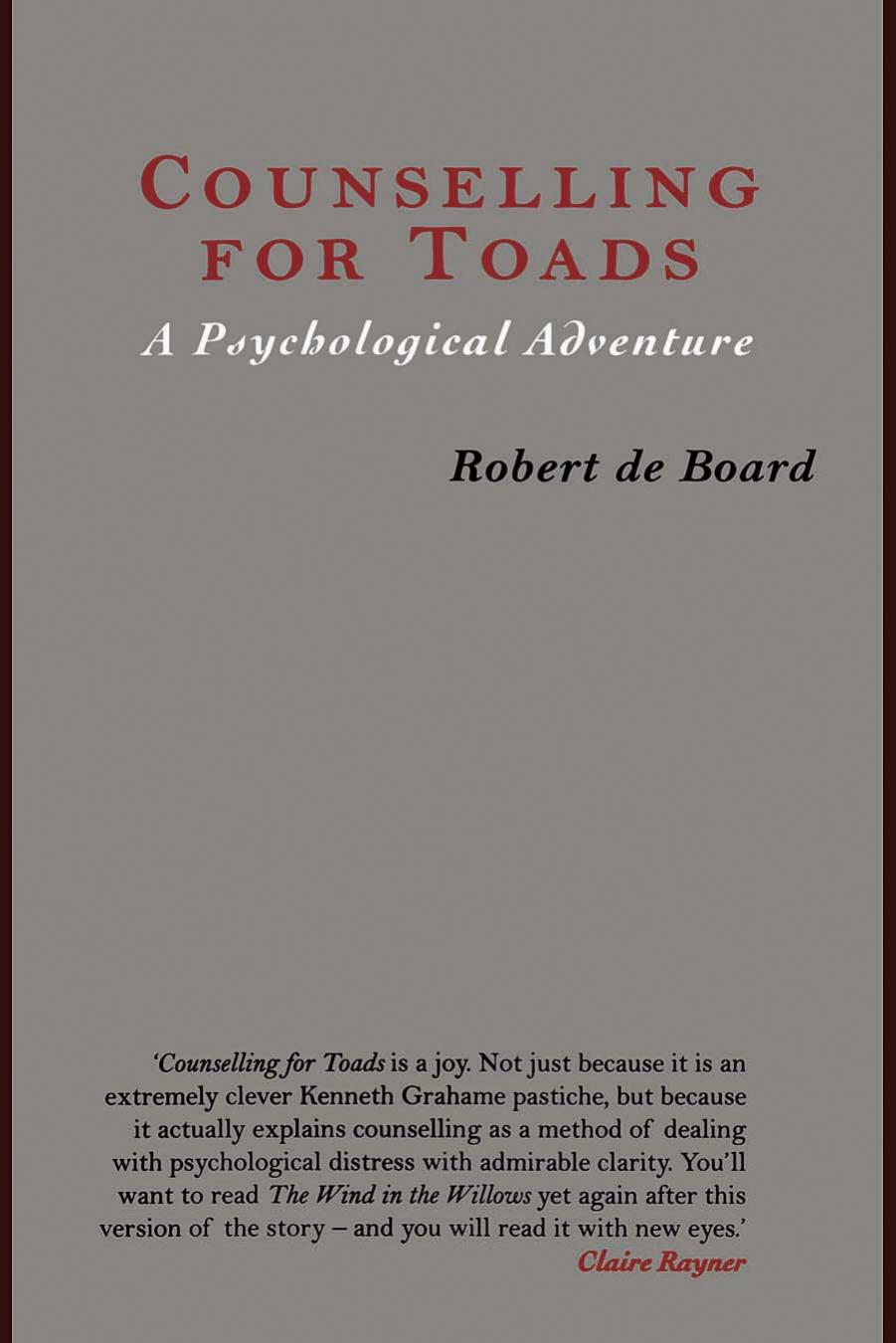 Counselling for Toads: A Psychological Adventure