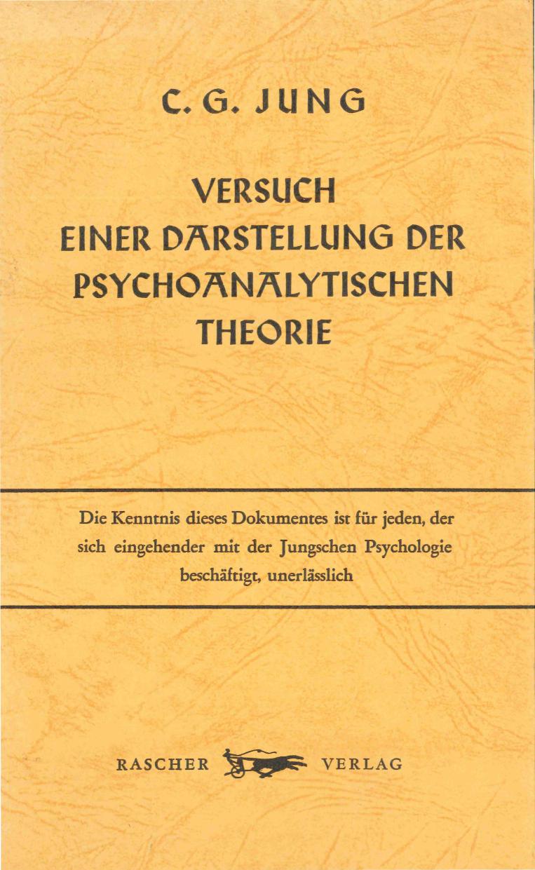 Versuch einer Darstellung der psychoanalytischen Theorie