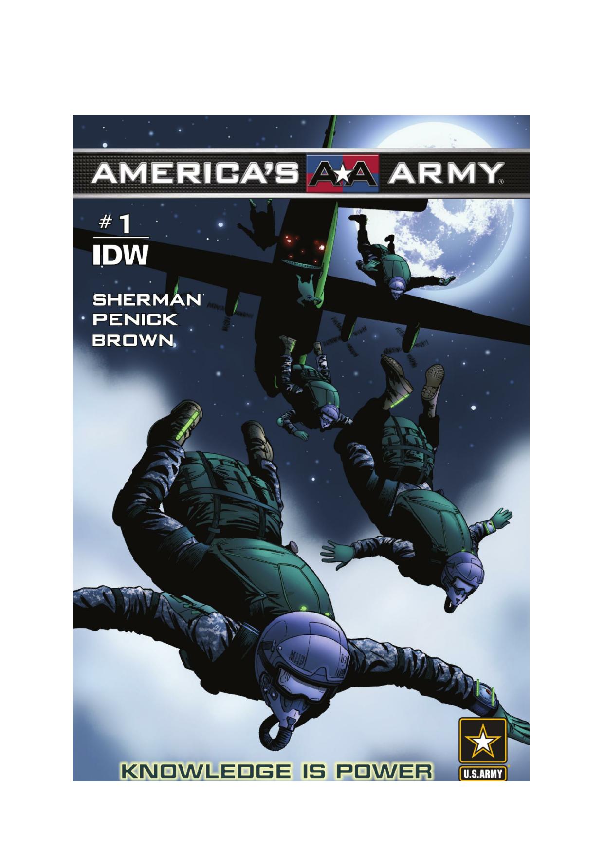 America’s Army #1 - Knowledge is Power - Graphic Novel