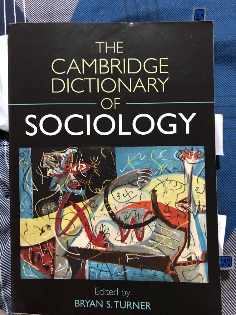 The Cambridge Dictionary of Sociology