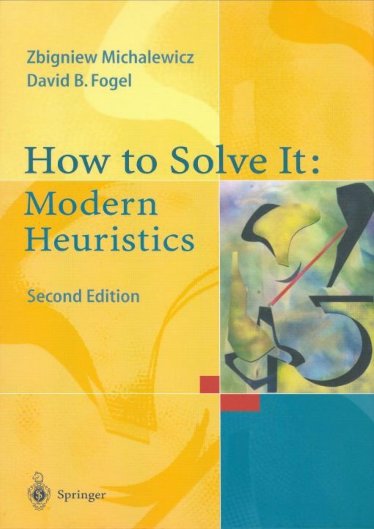 How to Solve It: Modern Heuristics