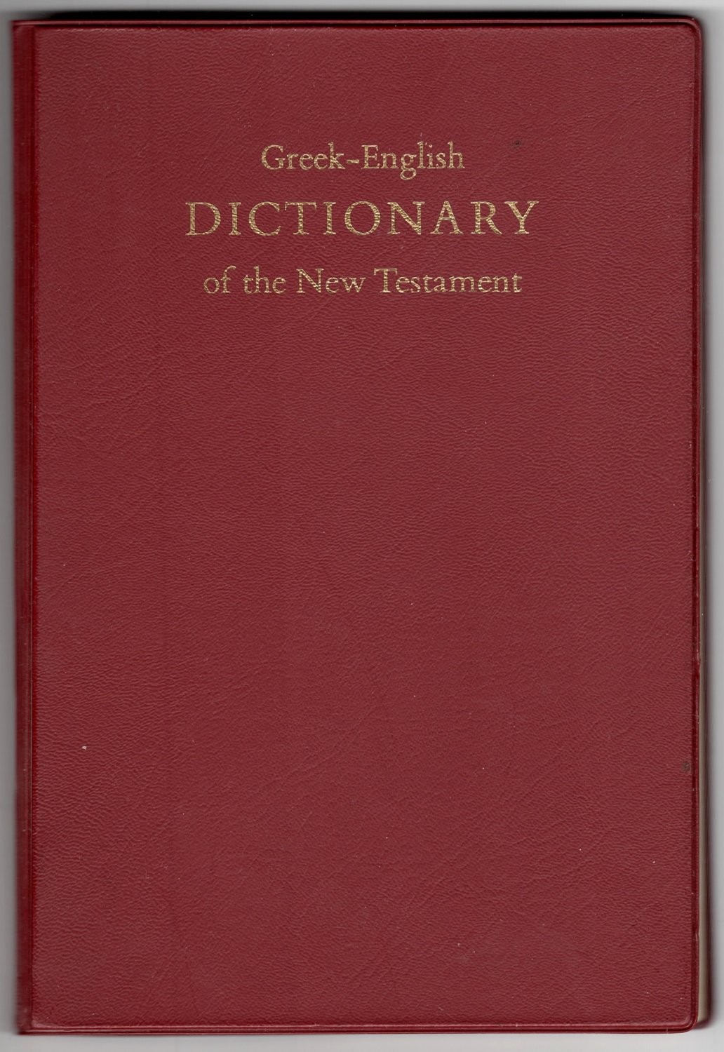 A Concise Greek-English Dictionary of the New Testament