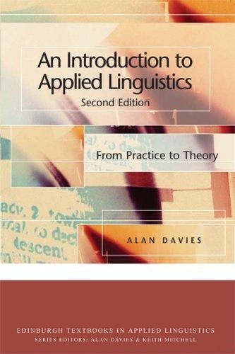 An Introduction to Applied Linguistics: From Practice to Theory