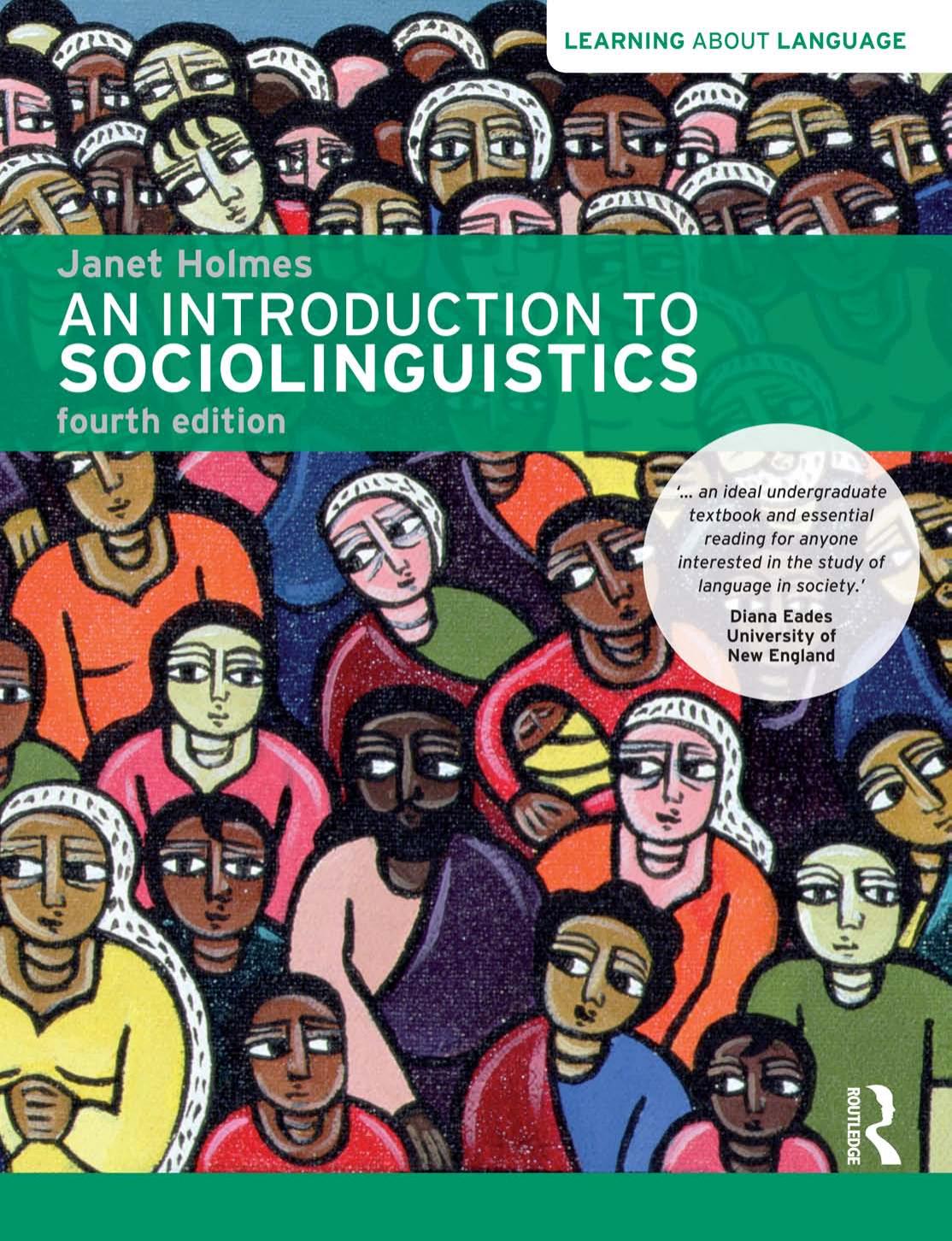 An Introduction to Sociolinguistics