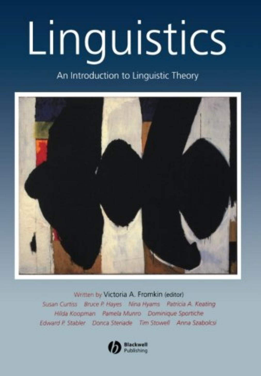 Answer Key for Linguistics: An Introduction to Linguistic Theory