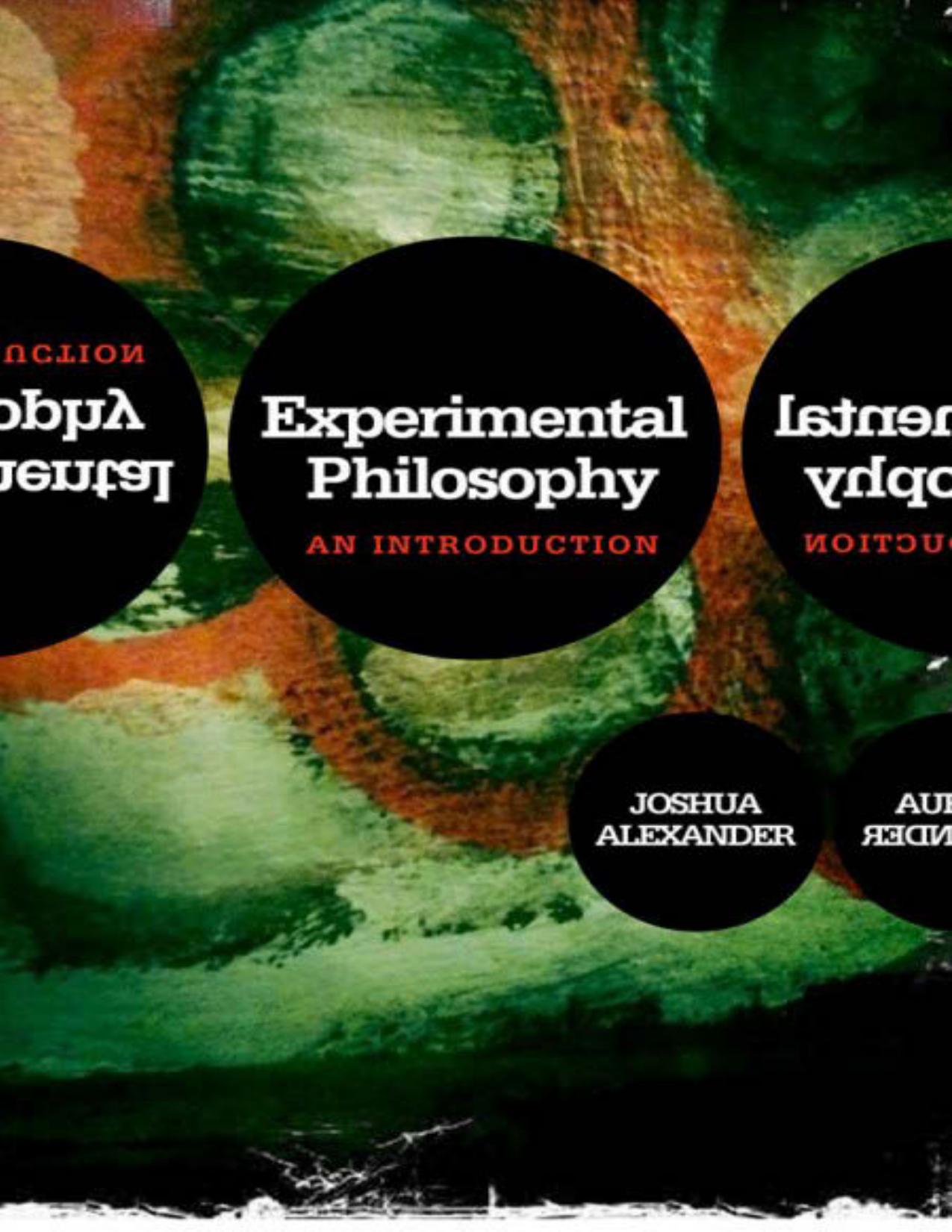 Experimental Philosophy