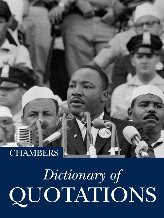 Chambers Dictionary of Quotations